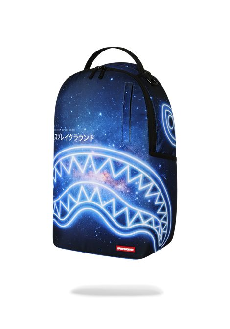 Zaino con shark galassia SPRAYGROUND | 910B8616NSZSHARK CENTRAL NEON NEBULA